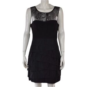 BCBGMaxAzria Black Sleeveless Dress